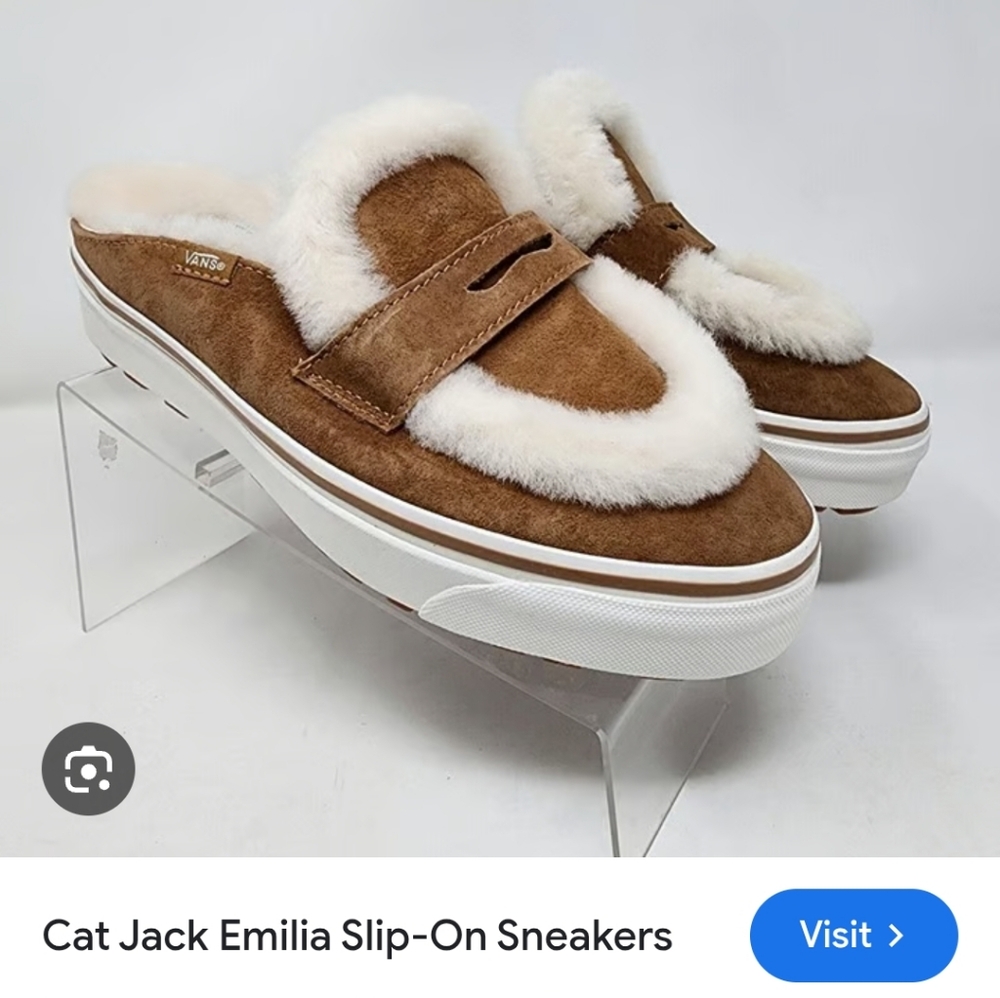 Vans Cat Jack Emilia Slip On sneakers Size 9.5 men  11 women - Picture 3 of 9